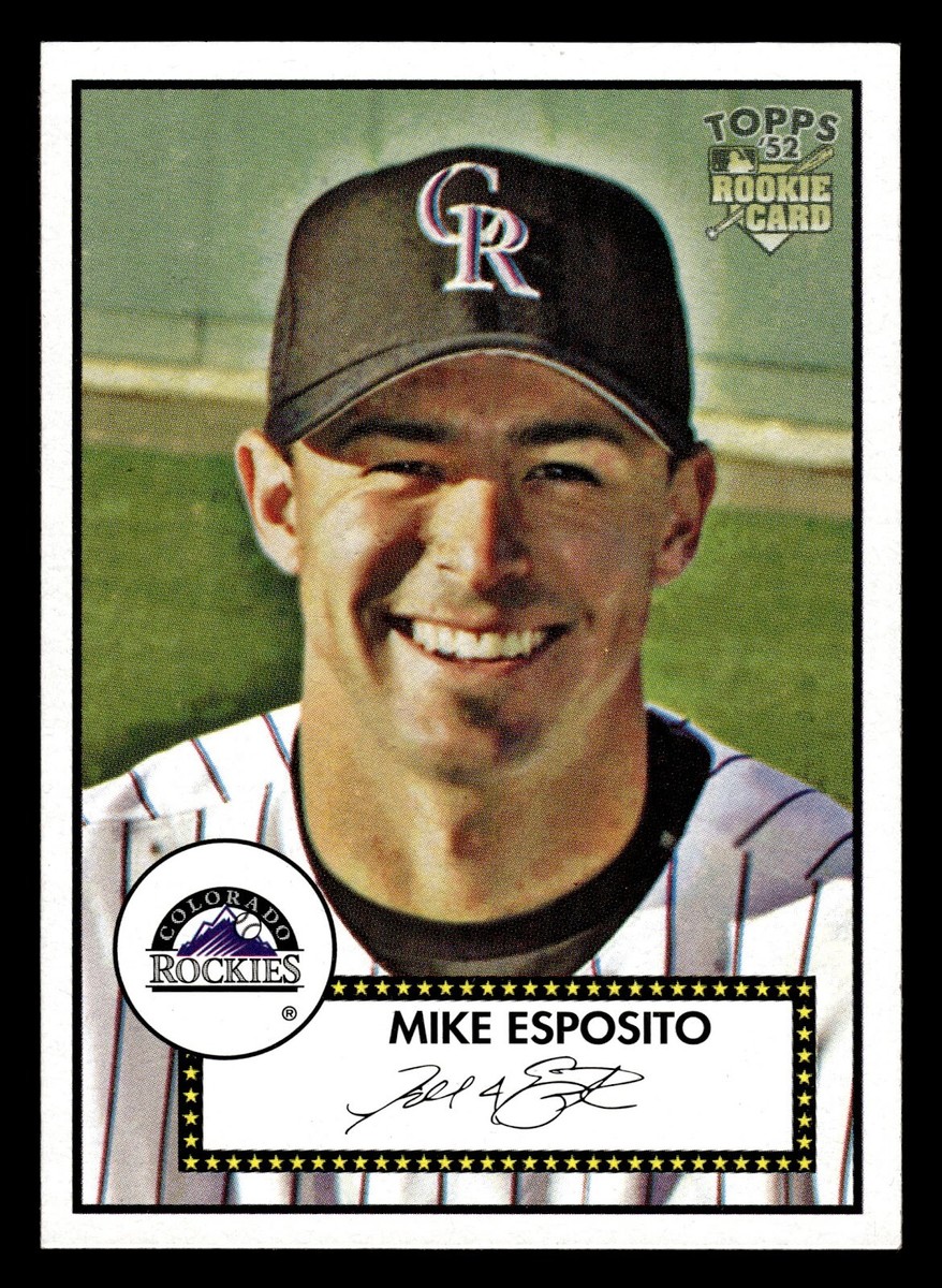 2006 Topps '52 Rookies RC #235 Mike Esposito Colorado Rockies | eBay