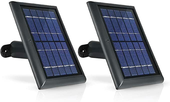 Wasserstein Solar Panel with 13.1ft/4m Cable Compatible with Arlo Essential Spo