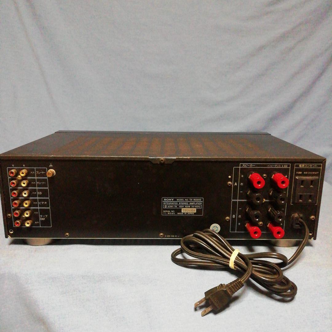 SONY TA-AX440 amplifier black tone | eBay