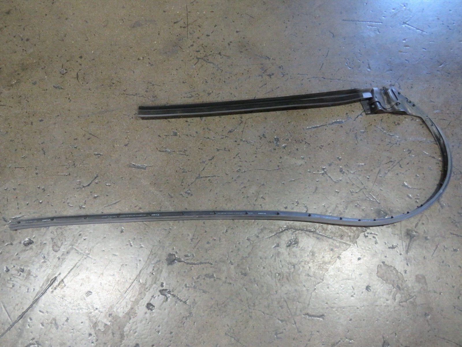 Ferrari Portofino, LH, Left, Inner Glass Scraper Molding, Used, P/N 89107800