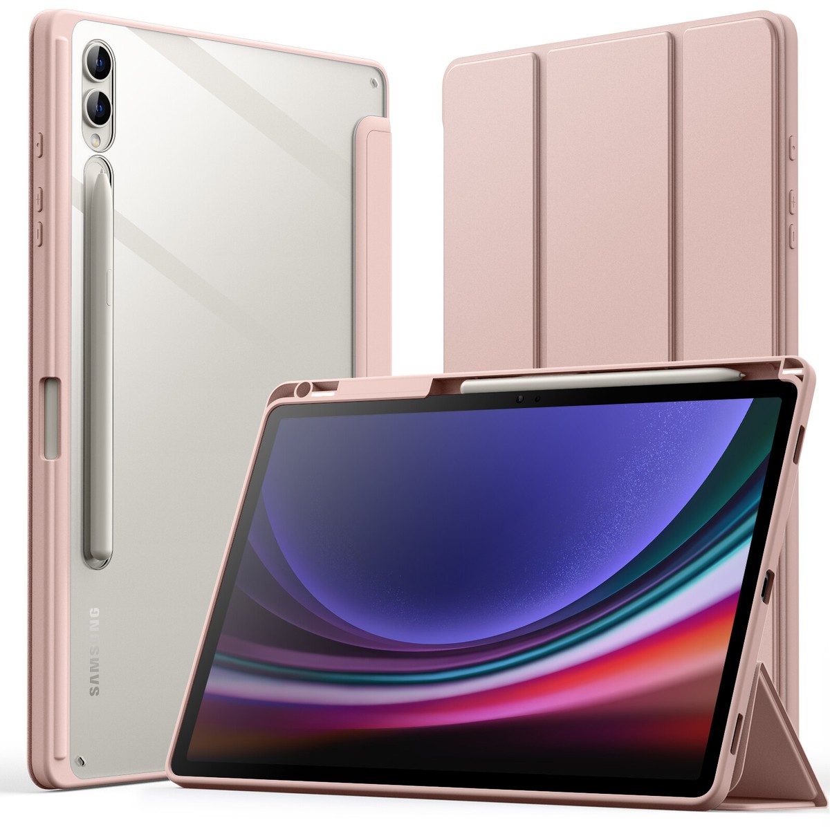 Case for Samsung Galaxy Tab S10 Plus/Tab S9 Plus 12.4-Inch with S