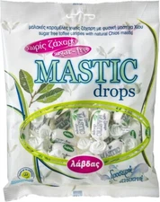 Greek  Sugar Free Toffee Candies with Natural Mastic Drops, 4 x 150 g