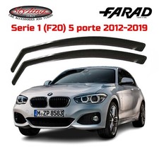 DEFLETTORI BMW SERIE 1 F20 (2012-2019) 5 PORTE FARAD SET ANTIVENTO FUME' 12611