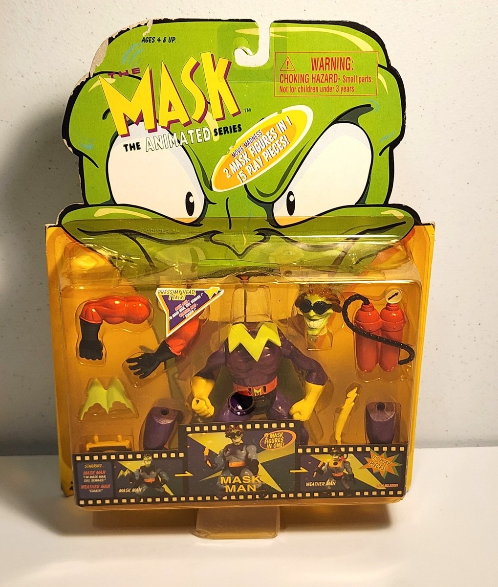 The Mask Animated Series マスク フィギュア The Mask Animated Series Mask Man Weather Man Movie Madness