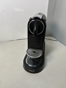 Nespresso Magimix Citiz M195 Pod Kaffeemaschine. Schwarz. Chrom. Entkalkt funktionstüchtig