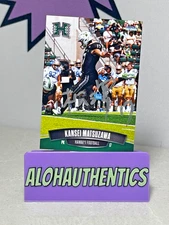 KANSEI MATSUZAWA SIGNED HAWAII WARRIORS 2025 CHOICE FOOTBALL CARD KANJI  7-11