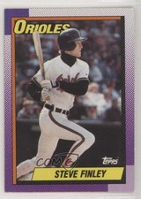 1990 Topps Steve Finley #349 0b5