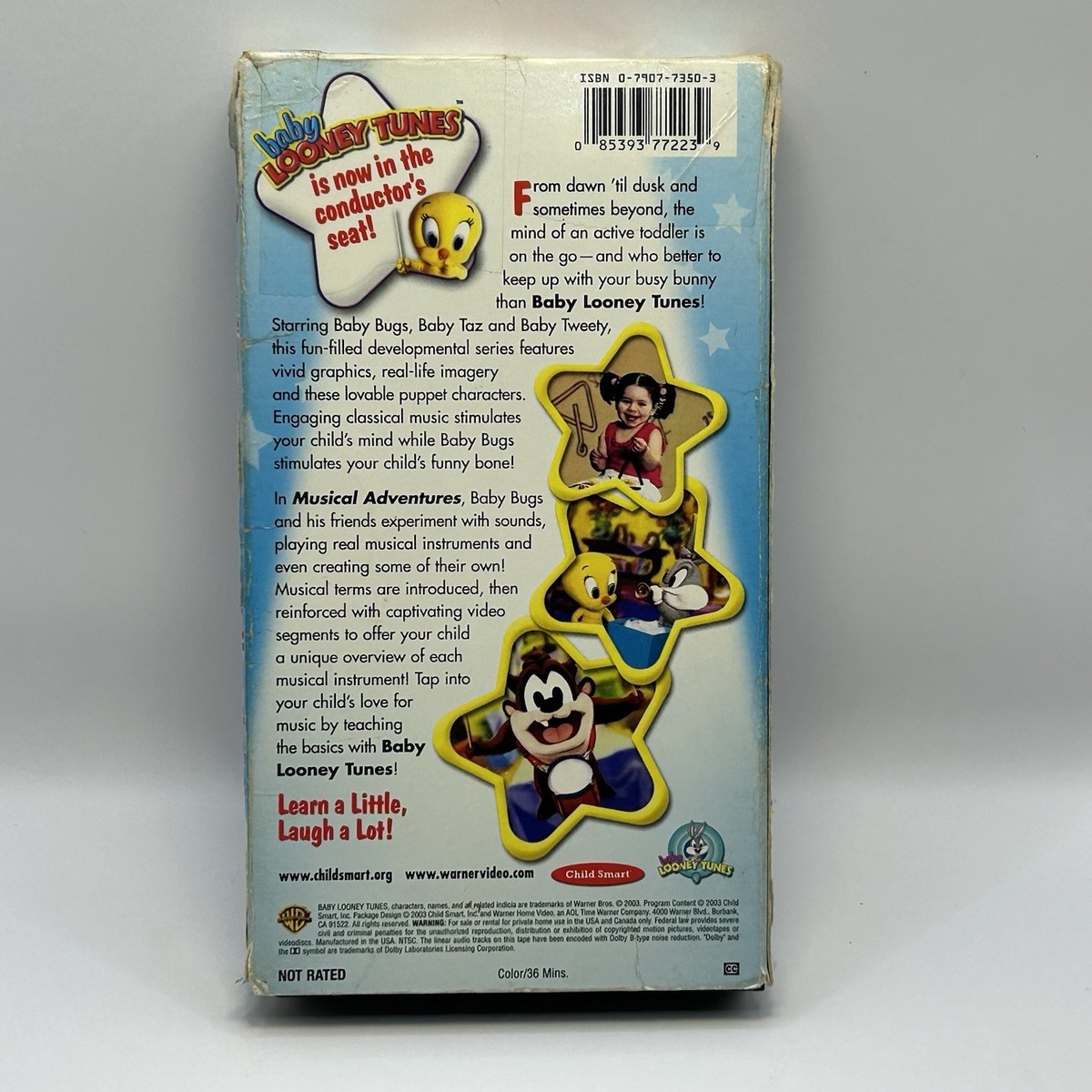 Baby Looney Tunes Backyard Adventures VHS 2002 Video Tape VTG