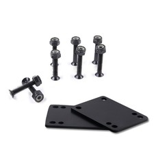 2pcs Skateboard Risers Pads Longboards Rise Pads Replacement Cushion Protector