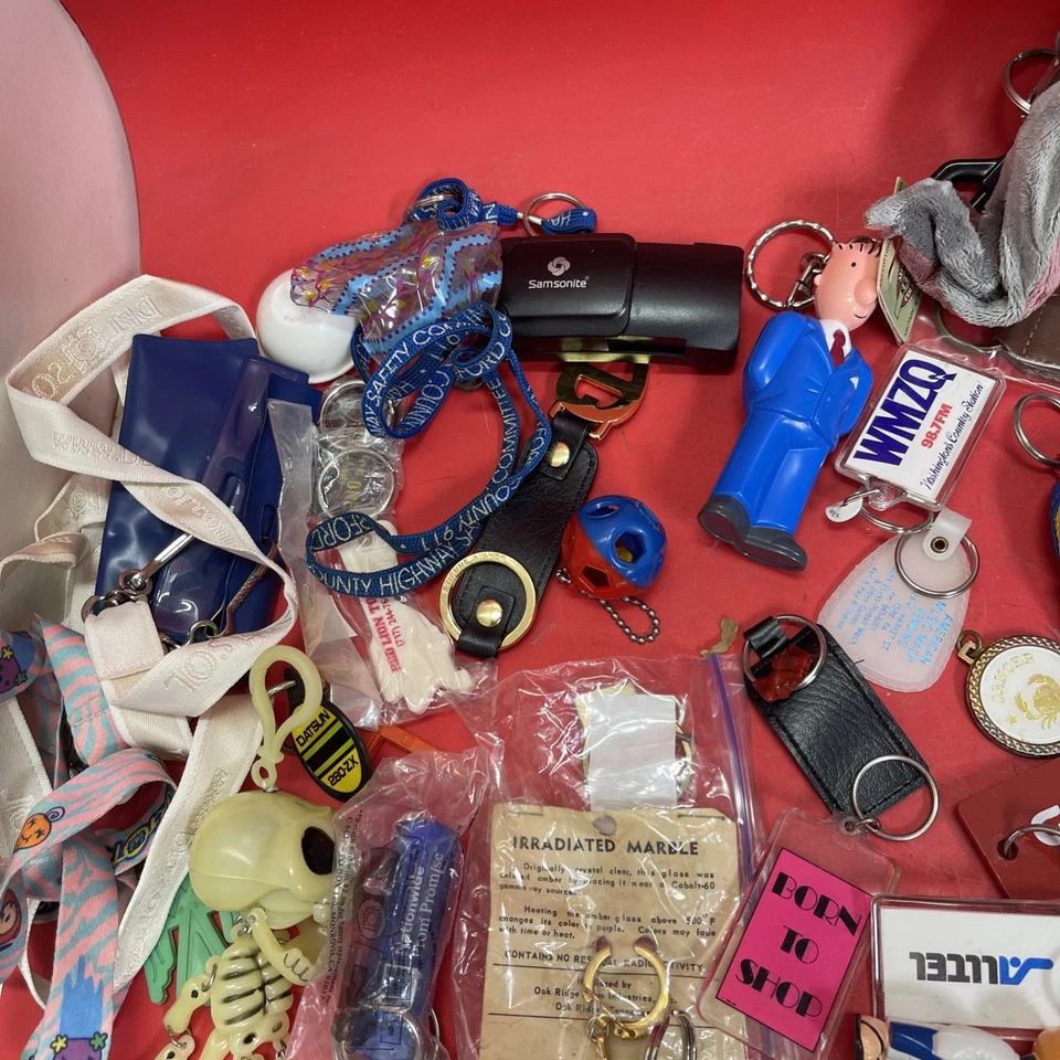 Huge keychains lot Keyrings Fobs Backpack Charms Purse Handbag Pendants. #27 - Image 2 of 4