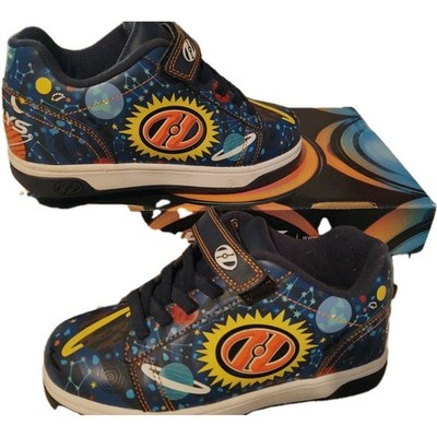 Heelys Youth 4 US Size Wheeled Shoe Multicolor Excellent Condition With Box