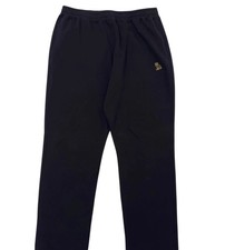 OVO basic tracksuit bottoms |black + gold | cuffed bottom  | size medium