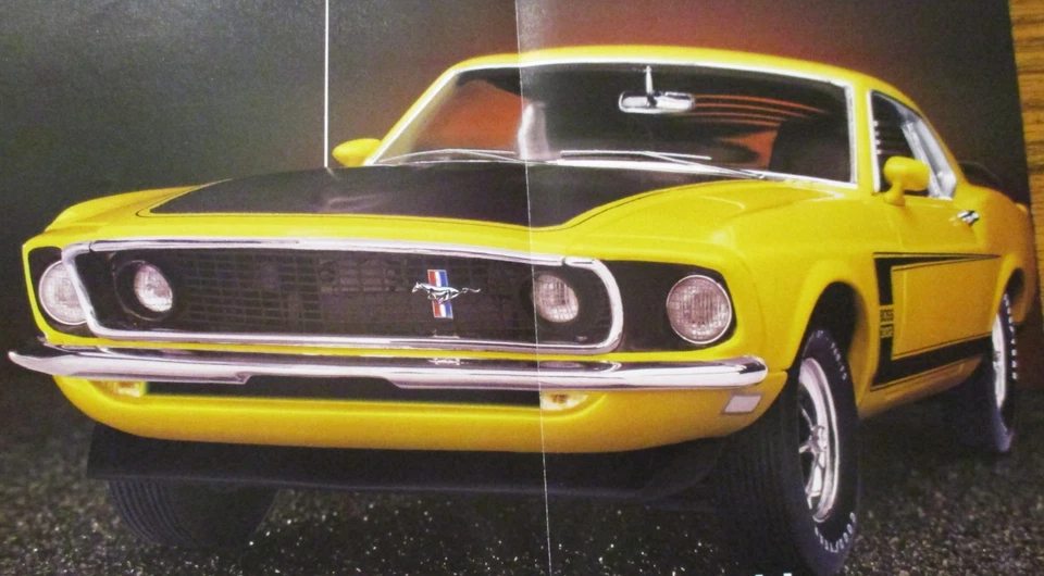 Ford Boss 302 Mustang Sportsroof DieCast Model Brochure Literature Franklin Mint - Image 2 of 4