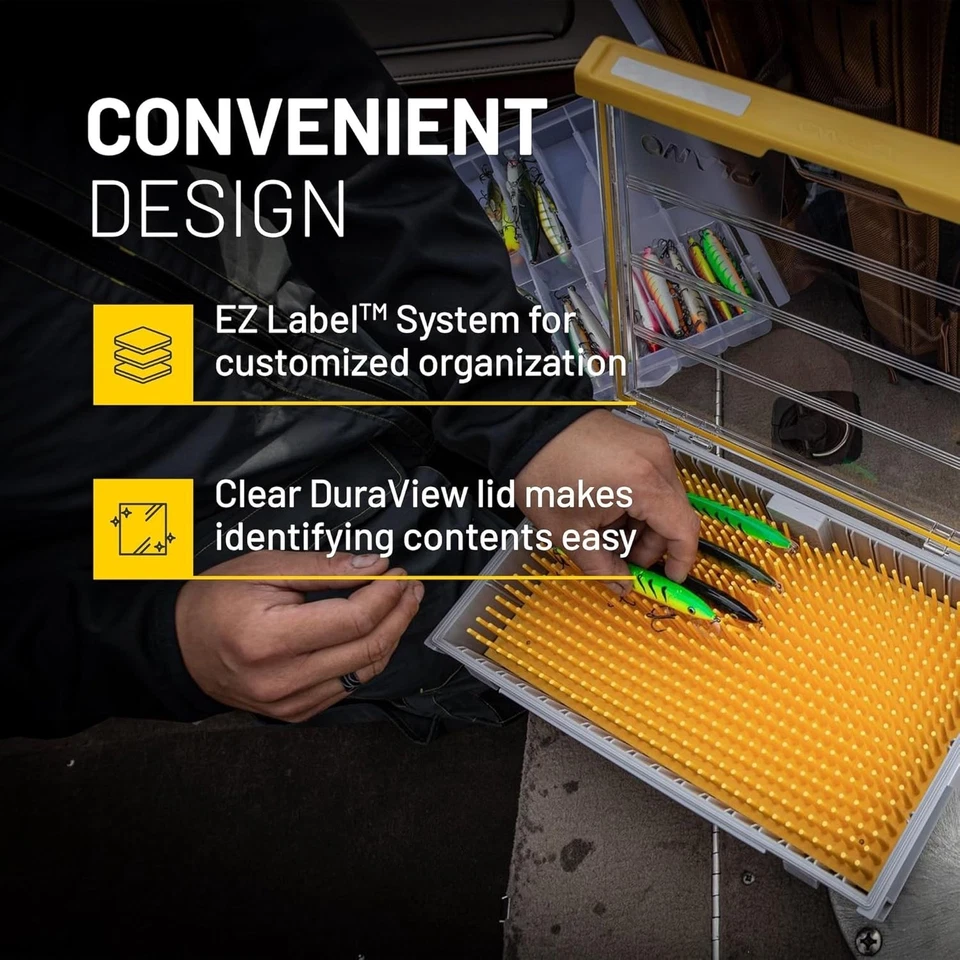 Innovadora caja de almacenamiento con sello Dri-Loc - Perfecto para crankbaits pequeños Foto 4 de 4