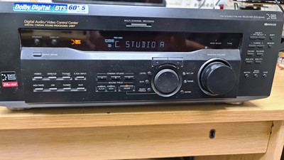 Sony STR-DE445 A/V-Receiver 5.1 Dolby Digital DTS 60W x5 AM/FM Schwarz