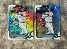 Victor Labrada 2022 Bowman Chrome Mojo 1st Refractor (2) Refractors