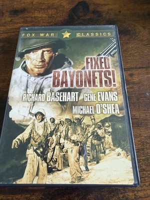 Fixed Bayonets (DVD, 1951) used
