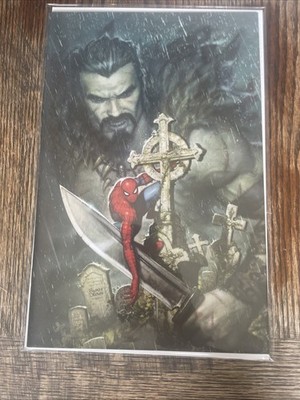 SPIDER-MAN: THE LOST HUNT #1 [RYAN BROWN] MEGACON VIRGIN W/COA NM+