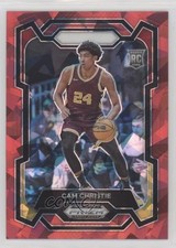 2024-25 Panini Prizm Draft Picks Red Ice Prizm Cam Christie #4 1mz7