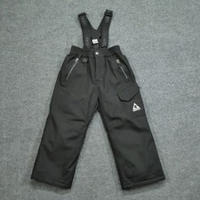 Gerry Snow Pants Youth 5 6 XS X Small Black Suspenders Ski Winter