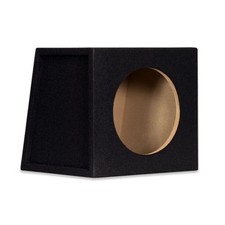 New Single Car Black Subwoofer Box Sealed Automotive Enclosure for 10" Woofer...