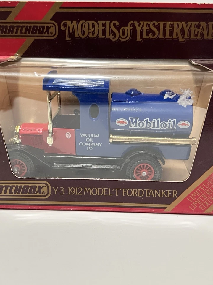 Matchbox 1984 Modelos de Antaño T Ford Tanker - Aceite Castrol Y3 Modelo 1912 Foto 2 de 4