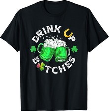 Drink Up Irish Beer Lover St Patricks Day Unisex T-Shirt