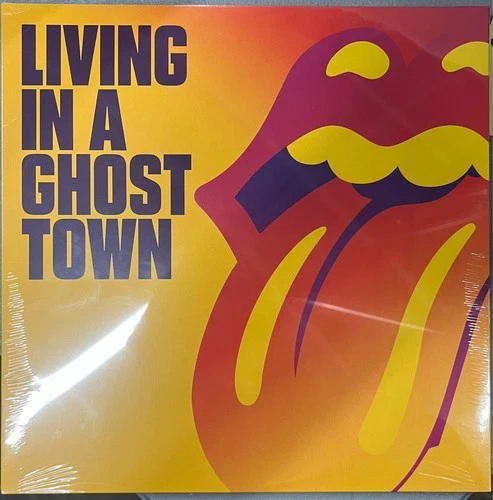 Living In A Ghost Town by Rolling Stones (Record, Orange, 2020)SEALED Shelfwear*