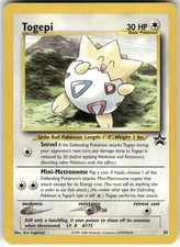 Togepi 30 Wizards Black Star Promos Pokemon NM Sugimori on eBay