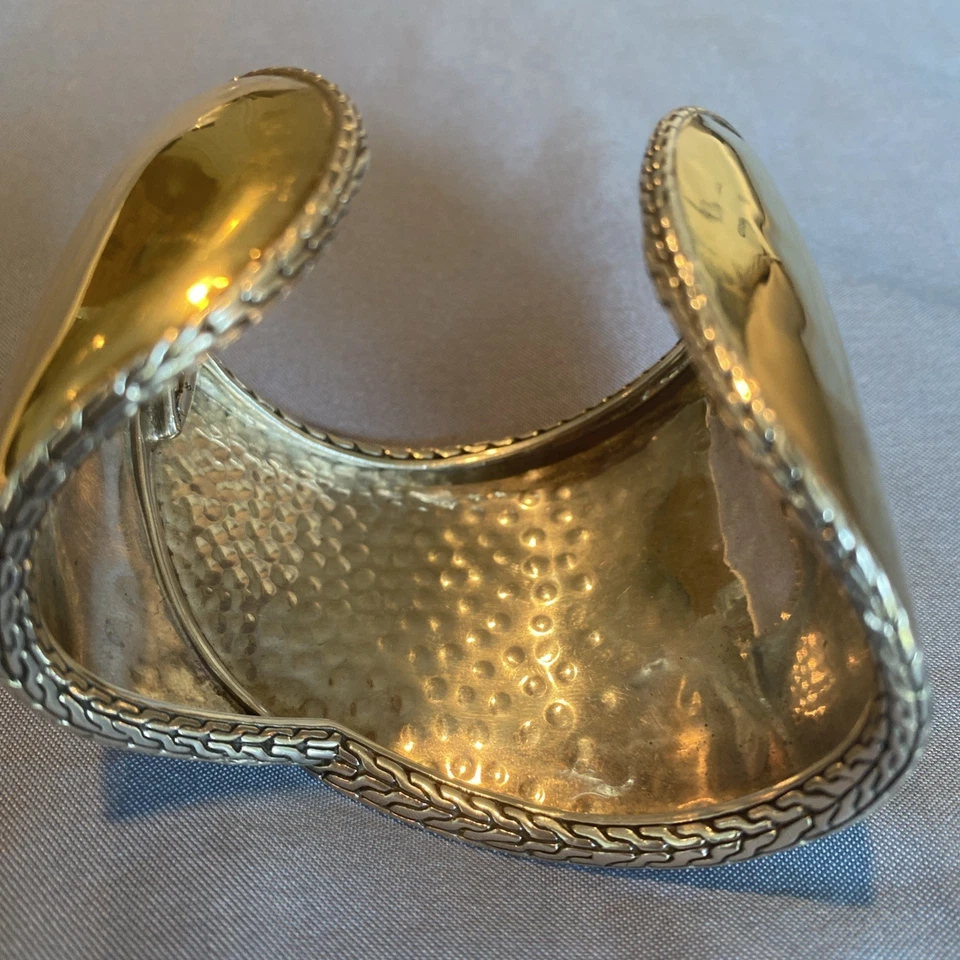 John Hardy 22k 黄金和 SS Palu 袖口手链 — 第 3/4 张图片