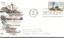 First Day Issue 1970-150TH ANNIVERSARY-1820-1970 Maine Statehood-pB403