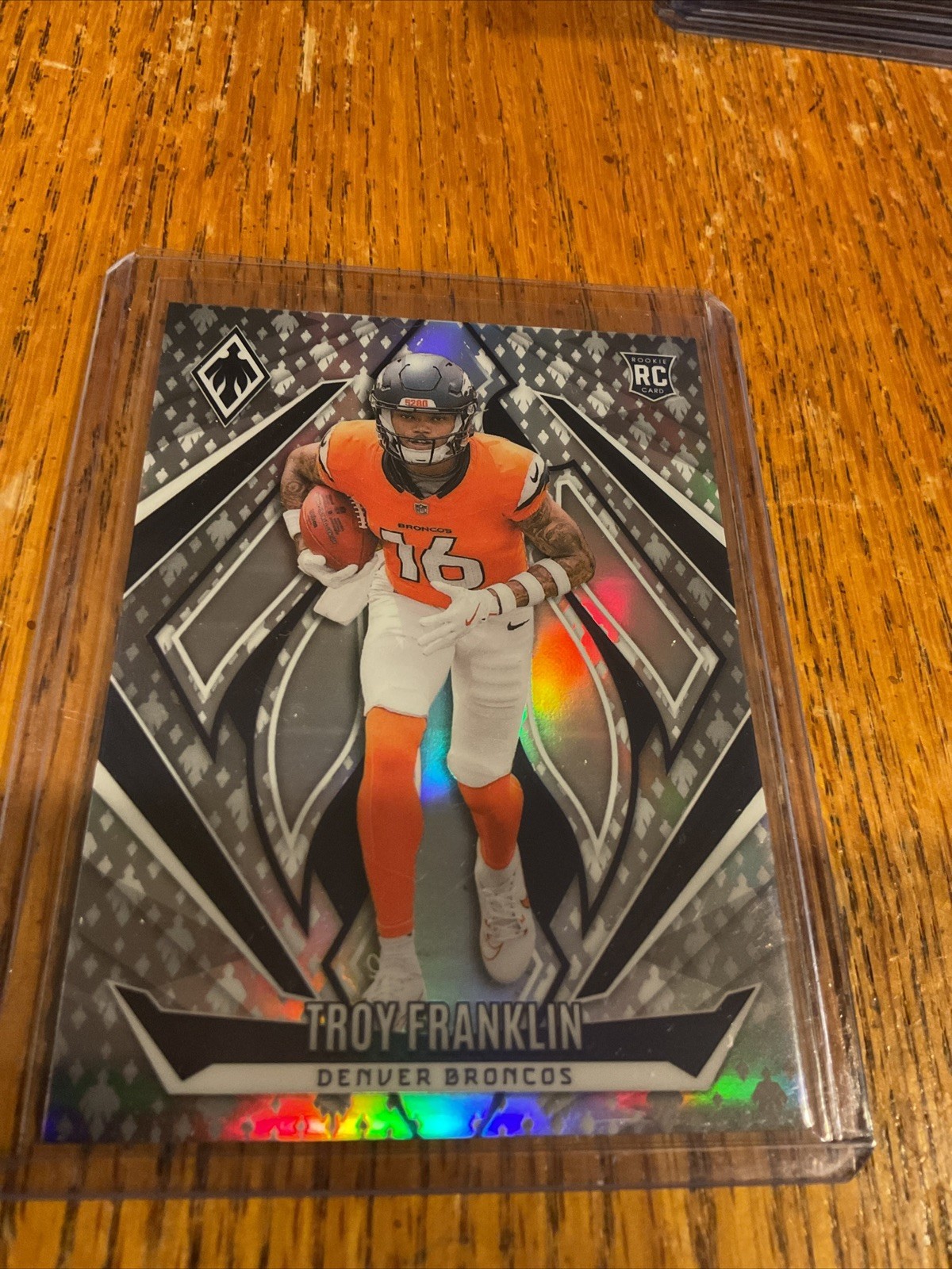 2024 Phoenix Football Troy Franklin #244 082/399 Denver Broncos