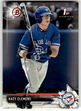 2017 Bowman Draft #BD-101 Kacy Clemens 1st Toronto Blue Jays Baseball