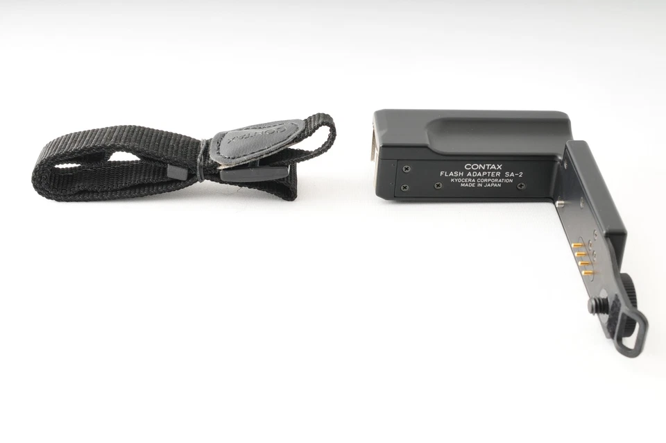 [MINT w/ Strap] Contax Flash Adapter SA-2 for T3 Film Camera From JAPAN - Image 2 of 4