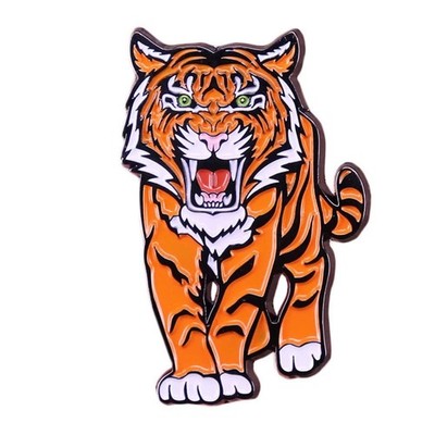 Tiger Enamel Pins Cute Animal Lapel Fashion Pins for Backpacks Hat Jackets Badge
