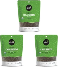 Organic Chia Seeds, 8.8 Oz, Natural Raw Black Chia Seeds, Plant-Based, Non-Gmo, 