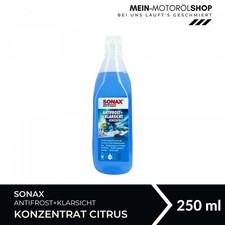 Sonax AntiFrost+KlarSicht Konzentrat Citrus Winter Scheiben Frostschutz 250 ml