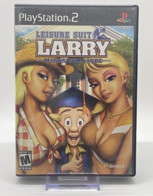 Leisure Suit Larry Magna Cum Laude (Sony PlayStation 2, 2004) Complete W/ Manual