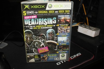 Dead Rising Xbox Magazine Demo Disc 63 Xbox 360 Video Game Multiplayer