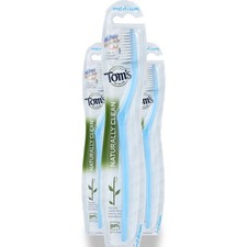 Tom'S Of Maine Medium Toothbrush Naturally Clean 3 Pack