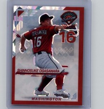 2025 Panini Prospect Edition #108 Shinnosuke Ogasawara Holo - Red Ice