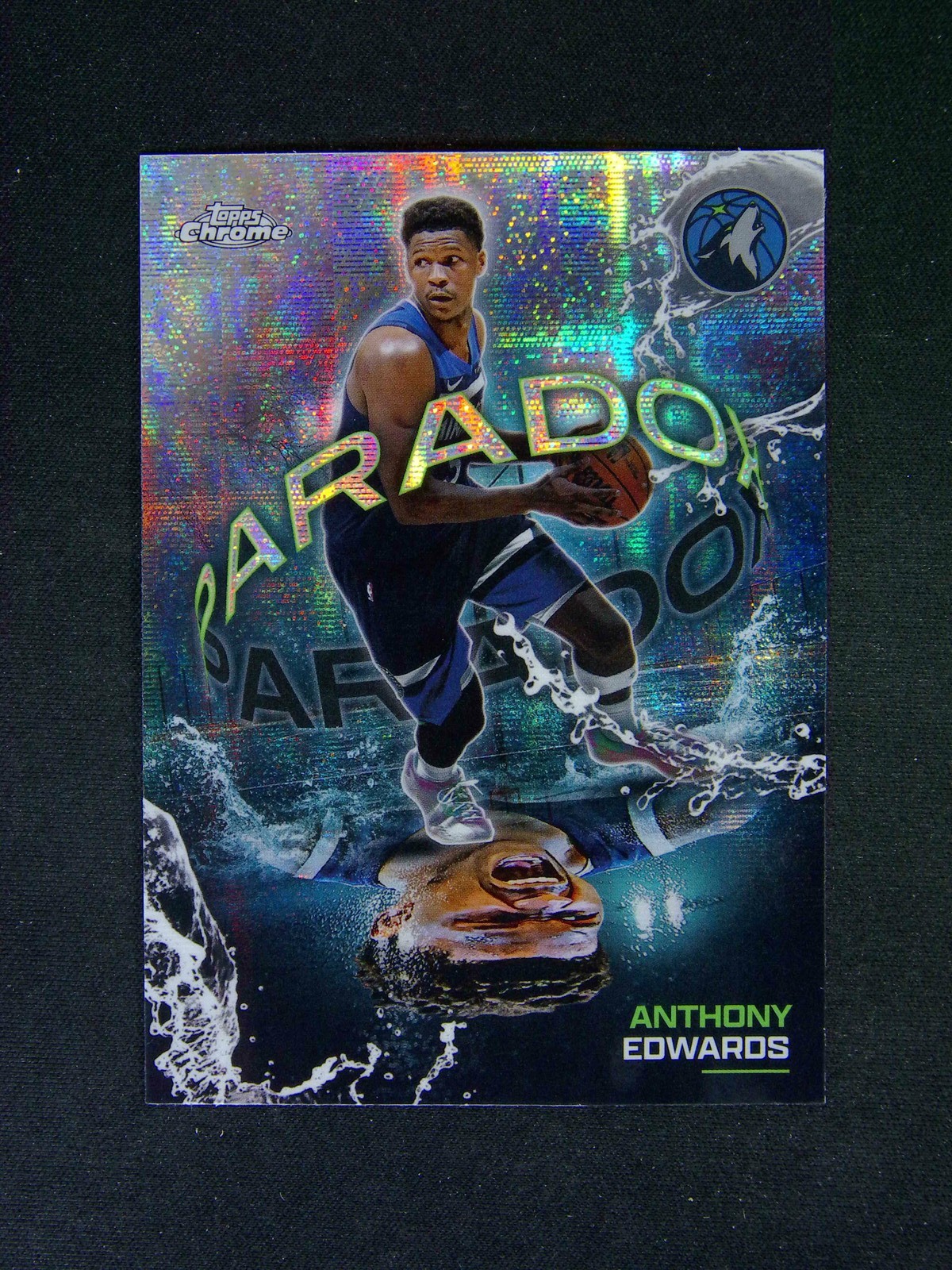 2025-26 Topps Chrome Anthony Edwards Paradox Case Hit SSP