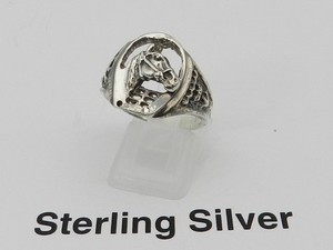 Sterling Silver Horse Ring | eBay