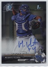 2017 Bowman Chrome Prospect Auto Meibrys Viloria #CPA-MV Auto 0nr3