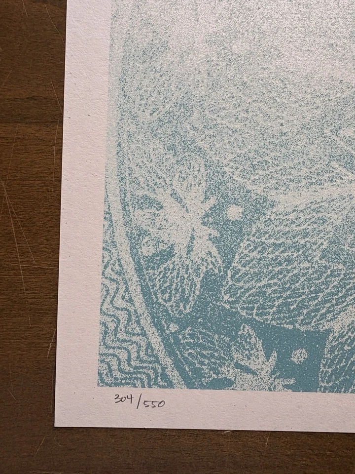 Serigrafía numerada firmada Shepard Fairey Obey Giant TEAR FLAME Foto 2 de 3