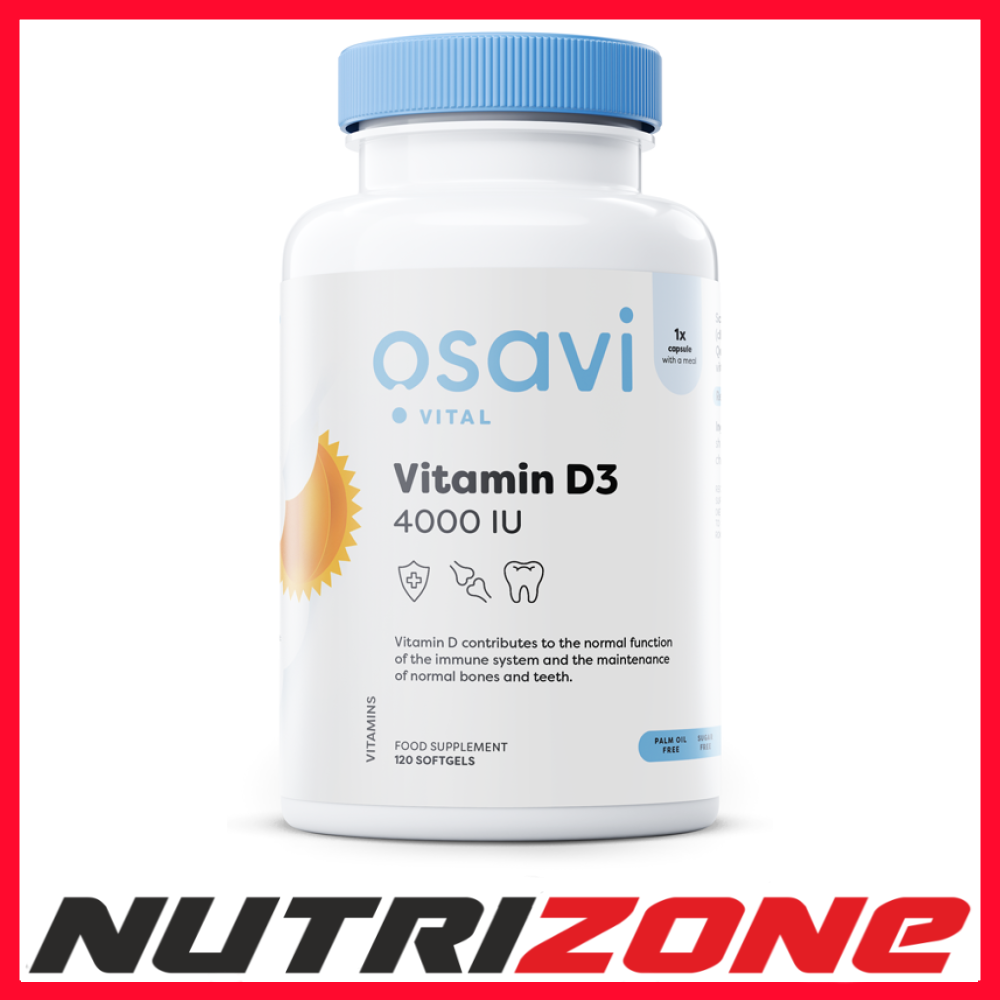 Osavi Vitamin D3 4000IU - 120 softgels