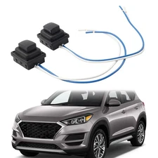 2x Front Outside Exterior Door Handle Button Switches For Hyundai Tucson 16-20