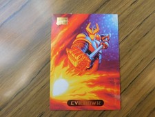 Marvel Comic Master Pieces 1994 Fleer  Trading Card #35 Evil Hawk