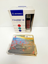 VINTAGE Motorola Ultra Classic II Mobile Cell Phone Brick -Powers On Testd/Works