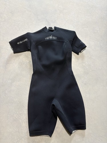 Bare Glideseal Wetsuit 2/2mm Crush Shorty Women’s Size 6 / Small Diving Surfing - Picture 1 of 2